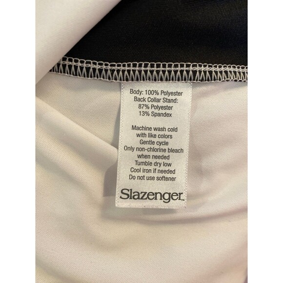 Slazenger Women’s Golf Polo Shirt Plus Size XXL Sleeveless Color block Blue - Picture 10 of 12